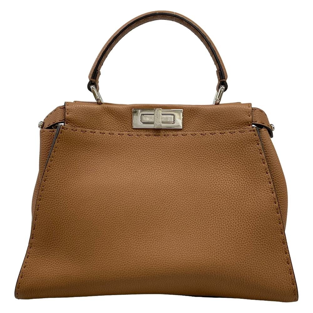 Fendi Peekaboo Iconic Medium/Selleria Handbag 8BN290